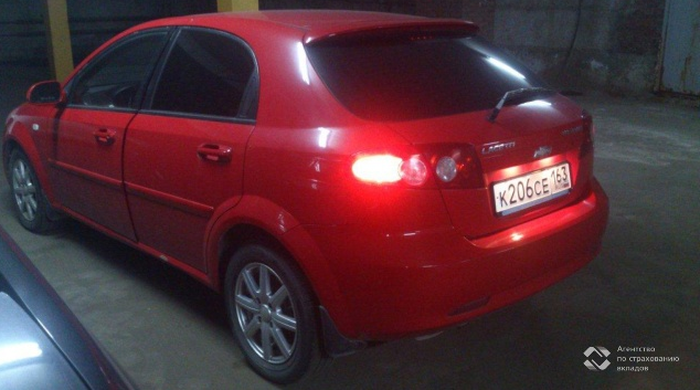 Chevrolet Klan j200 красный